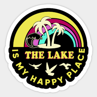 Lake Life Sticker
